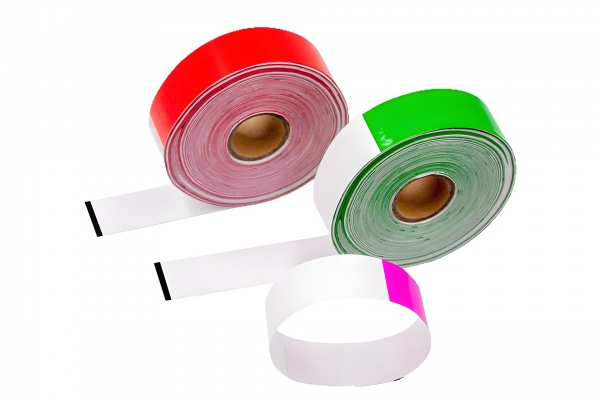 一次性热敏纸手环防水打印可变信息腕带